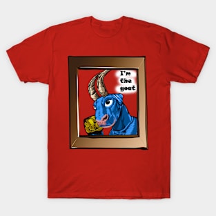 grass arts presents, the goat T-Shirt